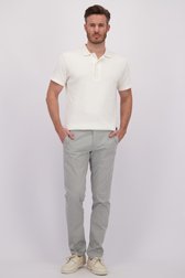 Voorkant van Grijze chino - Louisiana - regular fit door Brassville voor Heren