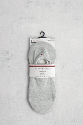Productfoto 1 van Grijze footies - 2 paar door Tommy Hilfiger voor Dames