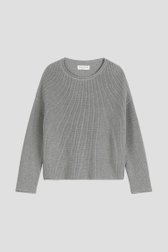 Productfoto 1 van Grijze gebreide trui  door Marc O'Polo voor Dames