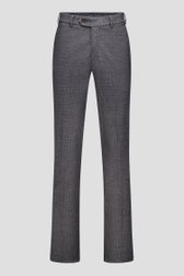 Productfoto 2 van Grijze geruite chino - Vancouver - Regular fit door Brassville voor Heren