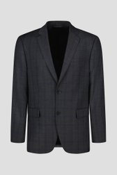 Grijze geruite kostuumvest - Charles - Comfort fit van Dansaert Black voor Heren