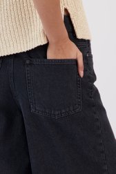 Detail van Grijze jeans culotte  door Louise voor Dames