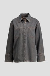 Productfoto 1 van Grijze jeansblouse door Liberty Island Denim voor Dames