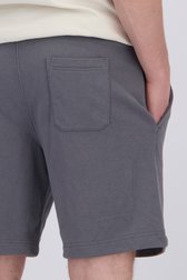 Detail van Grijze joggingshort door Liberty Island voor Heren