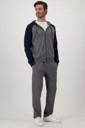 Grijze katoenen joggingbroek van Liberty Island homewear voor Heren