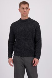 Voorkant van Grijze trui met ronde hals door Only & Sons voor Heren