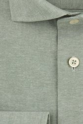 Productfoto 2 van Groen gemêleerd hemd - Slim fit  door Michaelis voor Heren