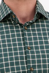 Groen geruit hemd – slim fit van Upper East voor Heren