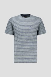 Groen gestreept T-shirt van Ravøtt voor Heren
