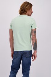 Achterkant van Groen katoenen T-shirt door Superdry voor Heren
