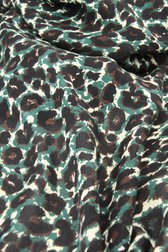 Groen sjaaltje met animal print van Liberty Island voor Dames