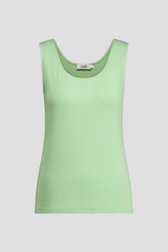 Productfoto 1 van Groen topje met ronde hals door Libelle voor Dames
