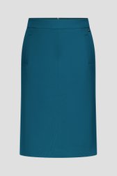 Productfoto 1 van Groenblauwe midirok door Claude Arielle voor Dames