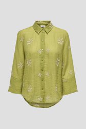Groene blouse met geborduurd motief  van JDY voor Dames