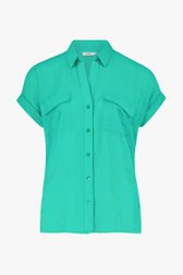 Groene blouse met korte mouwen van Libelle voor Dames