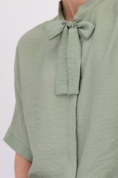 Detail van Groene blouse met strik door Marc O'Polo voor Dames