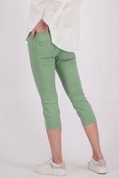 Groene broek - 7/8 lengte van Claude Arielle voor Dames