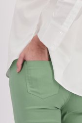 Groene broek - 7/8 lengte van Claude Arielle voor Dames