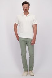 Voorkant van Groene chino - Dallas - Slim fit door Brassville voor Heren