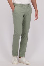 Groene chino - Louisiana - Regular fit van Brassville voor Heren