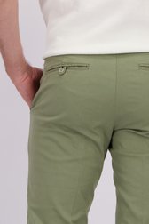 Detail van Groene chino - Louisiana - Regular fit  door Brassville voor Heren