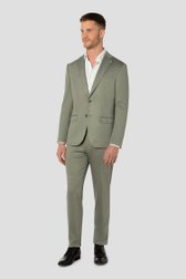 Productfoto 2 van Groene gemêleerde kostuumvest door Benvenuto voor Heren