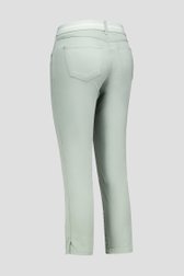 Groene jeans met elastische taille - 7/8 lengte van Angels voor Dames