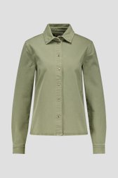 Productfoto 1 van Groene jeansvest door Liberty Island Denim voor Dames