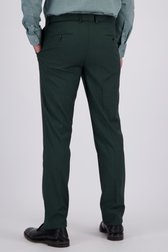 Achterkant van Groene kostuumbroek - Regular fit door Dansaert Black voor Heren