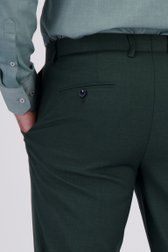 Detail van Groene kostuumbroek - Regular fit door Dansaert Black voor Heren