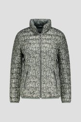 Productfoto 1 van Groene licht gewatteerde jas - omkeerbaar door Barbara Lebek voor Dames