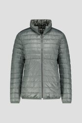 Productfoto 2 van Groene licht gewatteerde jas - omkeerbaar door Barbara Lebek voor Dames