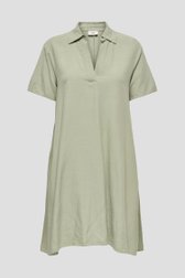 Productfoto 1 van Groene midi jurk met linnen door JDY voor Dames