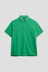 Productfoto 1 van Groene polo van piqué stof door Superdry voor Heren