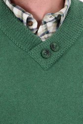 Groene trui met V-hals  van Ravøtt voor Heren