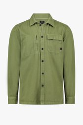Groene vest/overhemd - regular fit van Ravøtt voor Heren