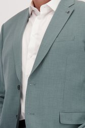 Detail van Groengrijze kostuumvest - Comfort fit door Dansaert Black voor Heren