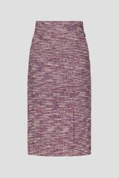 Halflange bouclé rok van Claude Arielle voor Dames