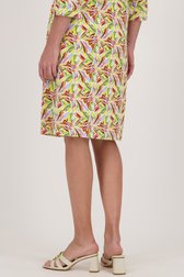 Halflange rok met kleurrijke print  van Claude Arielle voor Dames