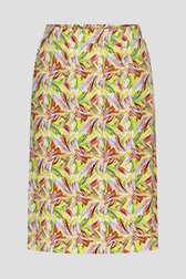 Halflange rok met kleurrijke print  van Claude Arielle voor Dames