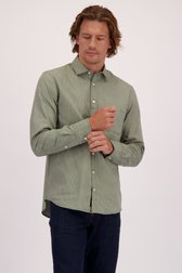 Vidéo 2 de Chemise en velours côtelé beige clair de Ravøtt pour Hommes