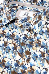 Productfoto 2 van Hemd met blauw-bruine print - Regular fit door Upper East voor Heren