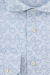 Productfoto 2 van Hemd met blauwe bloemenprint - Slim fit  door Michaelis voor Heren