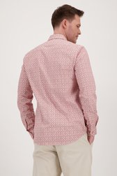 Hemd met oranje print – Regular fit  van BlueFields voor Heren