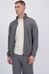 Vidéo de Sweat zippé gris de Liberty Island pour Hommes