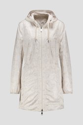 Imperméable à capuche beige clair de Barbara Lebek pour Femmes
