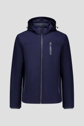 Imperméable bleu foncé avec capuche de Dansaert Blue pour Hommes