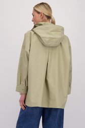 Le dos de Imperméable kaki de Tantä pour Femmes