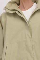 Détail de Imperméable kaki de Tantä pour Femmes