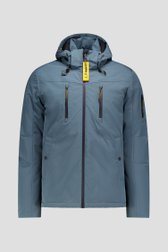 Photo produit 1 de Imperméable matelassé bleu de District pour Hommes